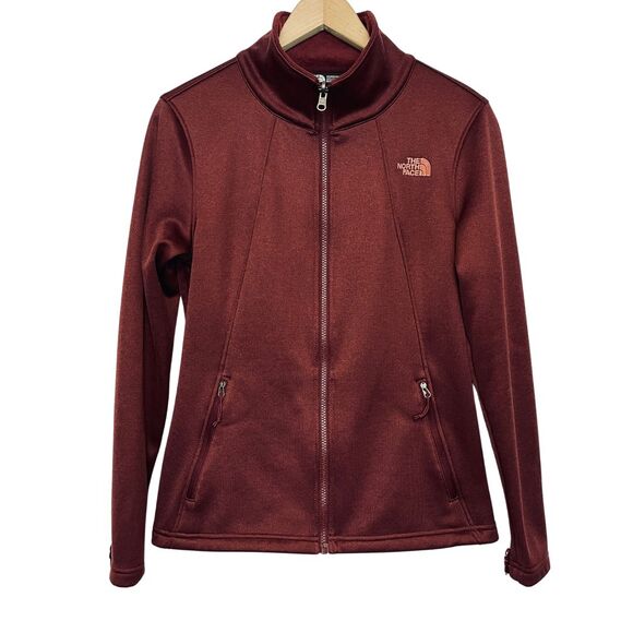 North Face Jacket High And Dry Inner Liner Womens M Soft Fleece Zip Pockets - Picture 1 of 12